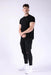 T Fit Camiseta básica de hombre negra - Quierox - Tienda Online