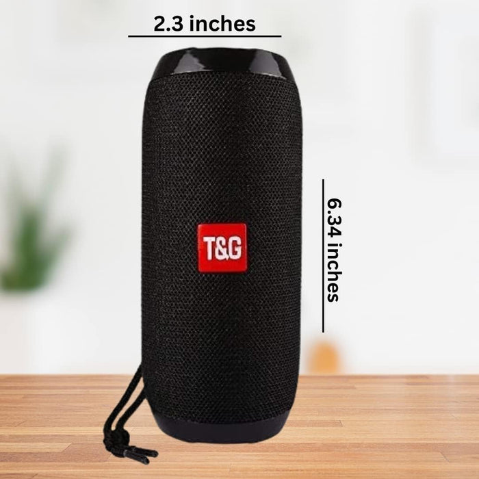 T & G TG117 Altavoz Bluetooth portátil bajo inalámbrico - Quierox - Tienda Online