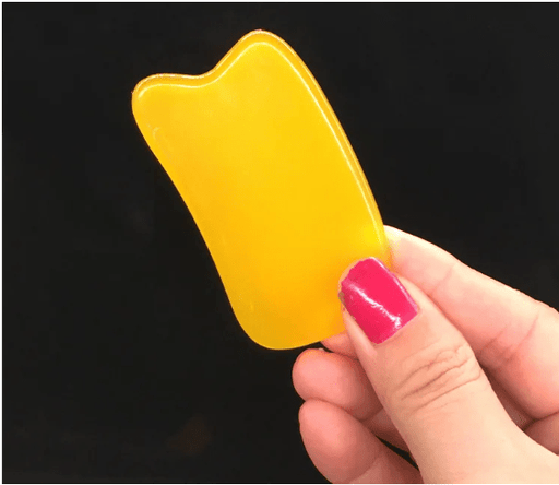 Tabla de masaje Gua Sha de resina, punto de acupuntura, cera de abejas - Quierox - Tienda Online