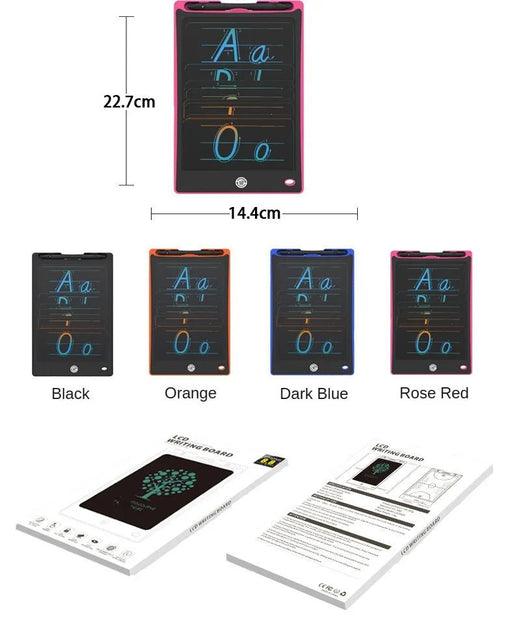 Tableta de escritura LCD de 8,8 pulgadas, pizarra mágica para niños - Quierox - Tienda Online