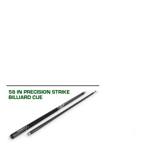Taco de billar Classic Sport Precision Strike de 58 pulgadas, de dos piezas - Quierox - Tienda Online