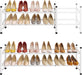 Tajsoon Zapatero expandible para armario de 2 niveles, 28 - 41 pulgadas,ajustable y apilable - Quierox - Tienda Online