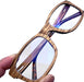 TAKEMOTO Lentes de resina real con bloqueo de luz azul de madera de tamaño XXL - Quierox - Tienda Online