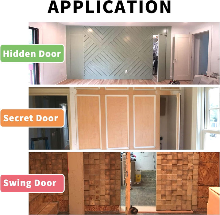 TamBee Bisagras pivotantes de acero inoxidable con eje de 360 grados para puertas - Quierox - Tienda Online