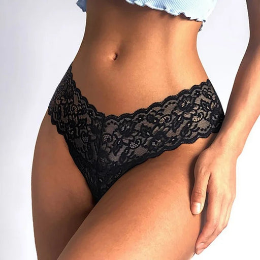 Tanga de encaje Sexy para mujer - Quierox - Tienda Online