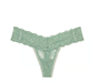 Tanga de encaje verde Victoria Secret - Quierox - Tienda Online
