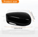 Tapas de Espejo Retrovisor Lateral de Puerta compatible con Honda Accord 2008-2013 2 Unidades, Negro - Quierox - Tienda Online