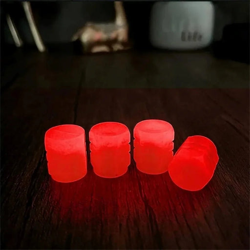 Tapas de válvula luminosas fluorescentes para coche, decoración brillante nocturna - Quierox - Tienda Online