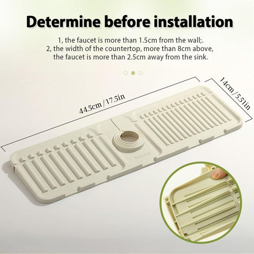 Tapete para grifo de cocina actualizado 2024 para accesorios de fregadero de cocina - Quierox - Tienda Online