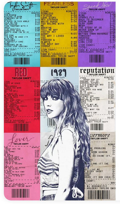 Tapiz de Taylor Swift, álbum de conciertos de la época musical - Quierox - Tienda Online