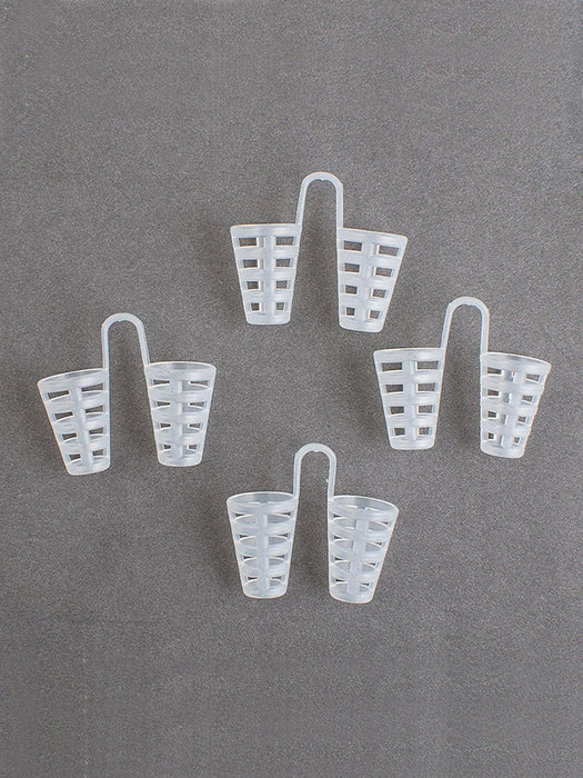 Tapón de ronquidos de plástico, tapón de ronquidos blanco minimalista para el hogar, 2 ud. - Quierox - Tienda Online