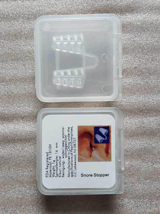 Tapón de ronquidos de plástico, tapón de ronquidos blanco minimalista para el hogar, 2 ud. - Quierox - Tienda Online