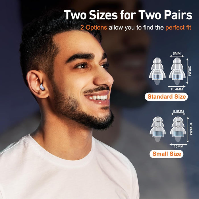 Tapones de silicona de alta fidelidad para conciertos, con cancelación de ruido - Quierox - Tienda Online