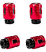 Tapones de válvula de aire para neumáticos de coche Abfer, forma única, aleación de aluminio - Quierox - Tienda Online