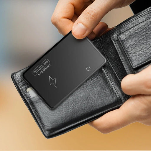 Tarjeta rastreadora de ubicación con carga inalámbrica, resistente al agua, GPS - Quierox - Tienda Online