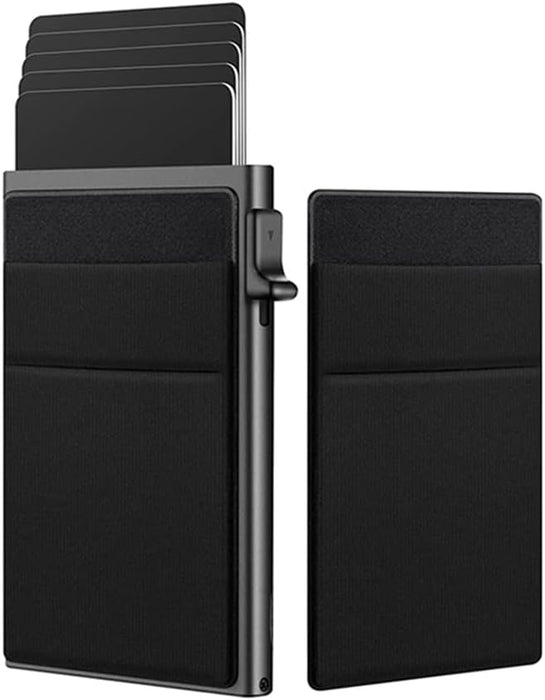 Tarjetero de tarjeta de crédito automático minimalista Cartera de tarjeta - Quierox - Tienda Online