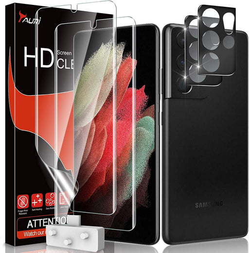 TAURI [Paquete de 2+2 diseñados para Samsung Galaxy S21 Ultra 5G - Quierox - Tienda Online