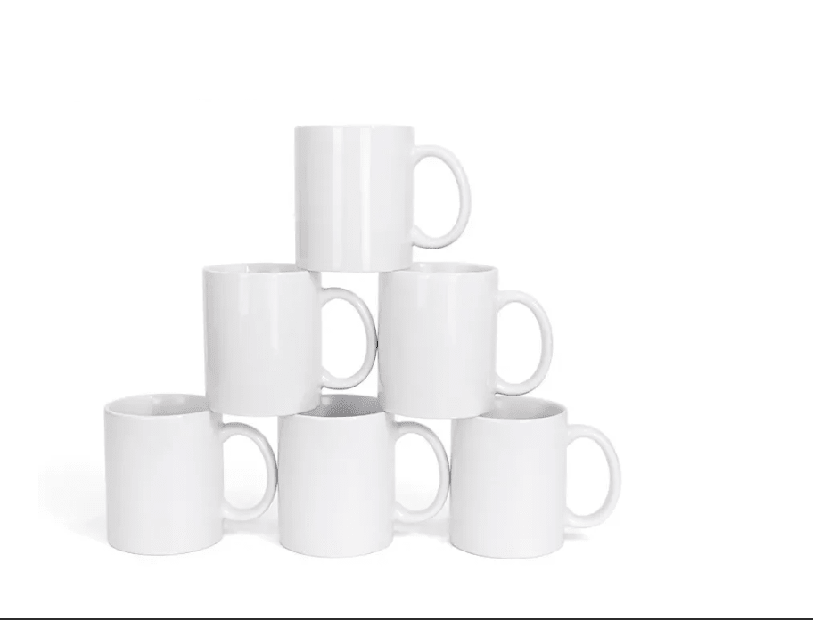 Taza blanca para café, leche y sublimación por calor, transferencia térmica regalo creativo - Quierox - Tienda Online