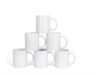Taza blanca para café, leche y sublimación por calor, transferencia térmica regalo creativo - Quierox - Tienda Online