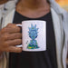 Taza de café o té de cerámica de 11 oz, Marcadores de tendencias Rick y Morty, Ricktanical - Quierox - Tienda Online