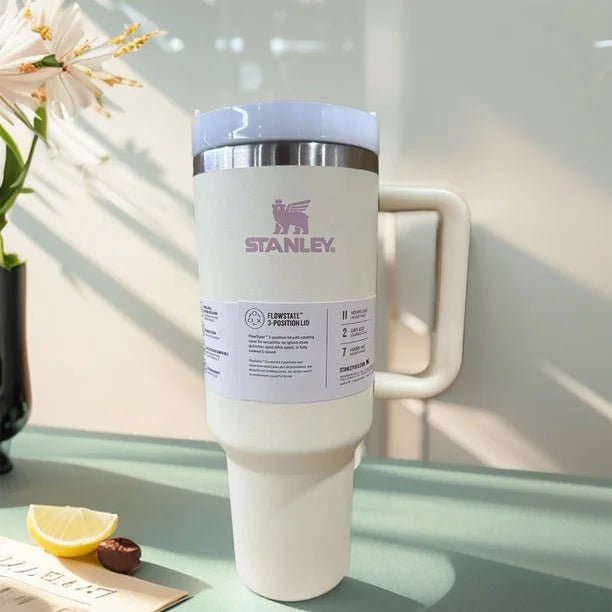 Taza de viaje reutilizable de acero inoxidable con vaso aislado al vacío de 40 onzas - Quierox - Tienda Online