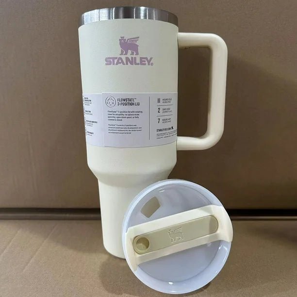 Taza de viaje reutilizable de acero inoxidable con vaso aislado al vacío de 40 onzas - Quierox - Tienda Online