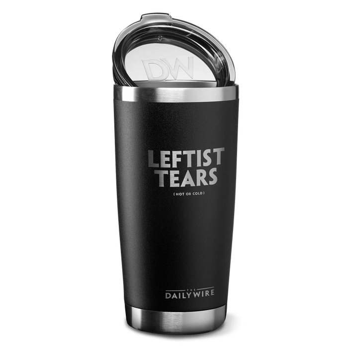 Taza vaso Daily Wire Leftist Tears aislada al vacío 20 oz acero inoxidable - Quierox - Tienda Online