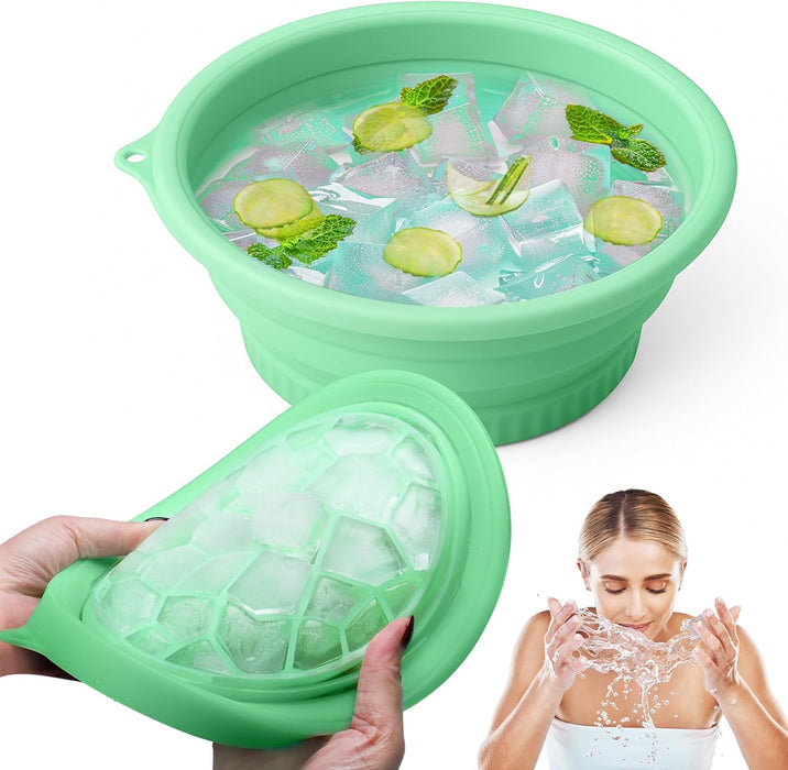 Tazón facial para hielo con icono integrado, de silicona - Quierox - Tienda Online
