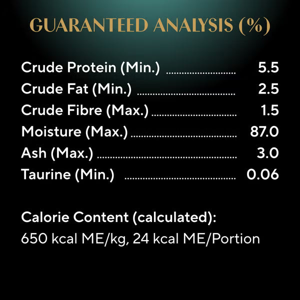 SHEBA® GRAVY INDULGENCE™ PERFECT PORTIONS™ Plato principal de carne en salsa extra