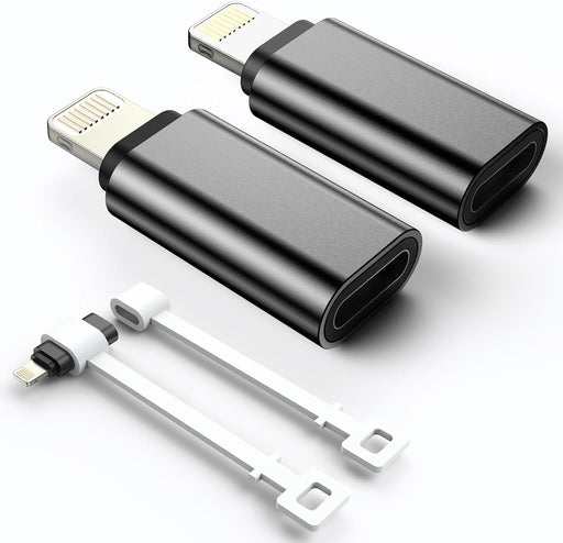 TechMatte Adaptador USB C a Lightning, [2 unidades] - Quierox - Tienda Online