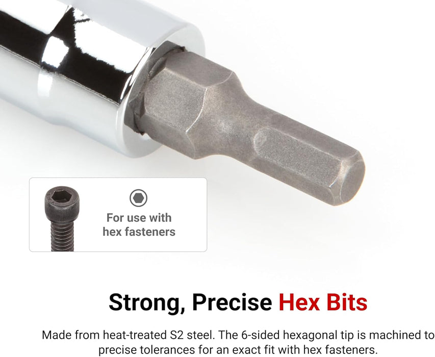 TEKTON Dado hexagonal de 1/4" x 1/8" | SHB02200 - Quierox - Tienda Online