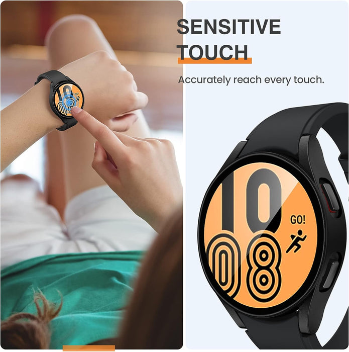 Tensea - Funda protectora de pantalla para Samsung Galaxy Watch 4 de 1.732 pulgadas - Quierox - Tienda Online