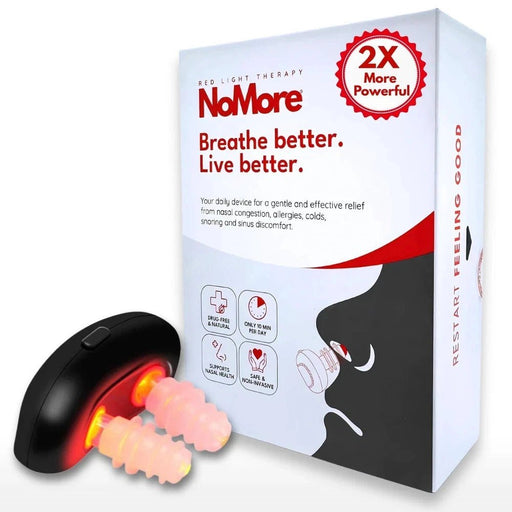 Terapia de luz roja NoMore original para la nariz: dispositivo nasal LED - Quierox - Tienda Online