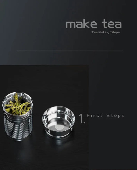 Termo de vidrio 320 ml con tapa y funda de plástico de doble pared - Quierox - Tienda Online