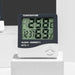 Termohigrómetro Digital Con Reloj Para Interior - Quierox - Tienda Online