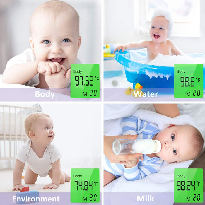 Termómetro de frente con retroiluminación inteligente - Quierox - Tienda Online