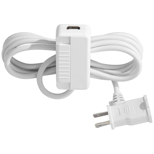 Tesler Regulador de intensidad de sobremesa con acabado blanco para bombillas CFL/LED, enchufable y con puerto USB - Quierox - Tienda Online