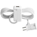 Tesler Regulador de intensidad de sobremesa con acabado blanco para bombillas CFL/LED, enchufable y con puerto USB - Quierox - Tienda Online