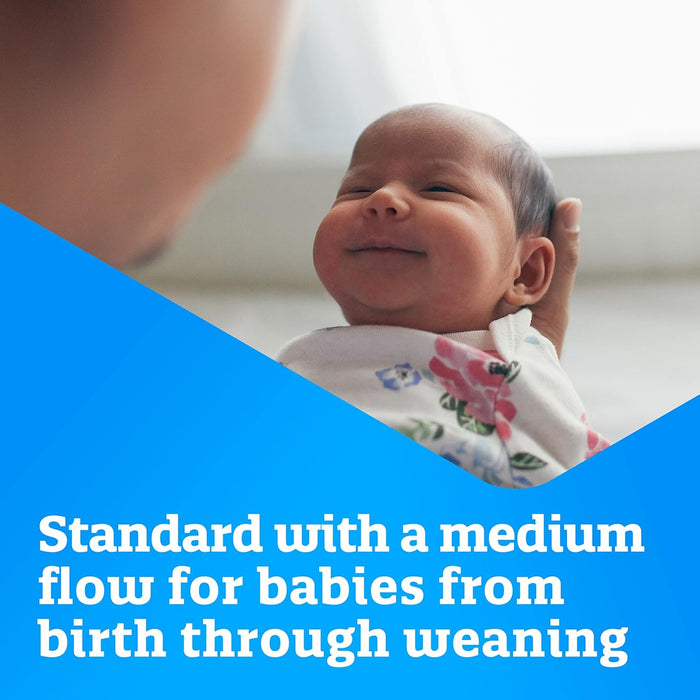 Tetina blanda de flujo estándar Enfamil, sin látex y sin BPA, 1 unidad - Quierox - Tienda Online