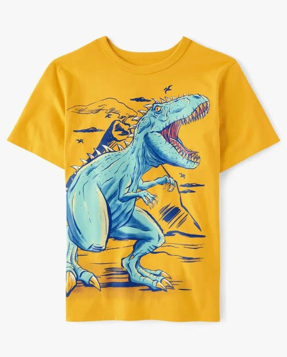 The Children´s Place Camisa amarilla dinosaurios - Quierox - Tienda Online