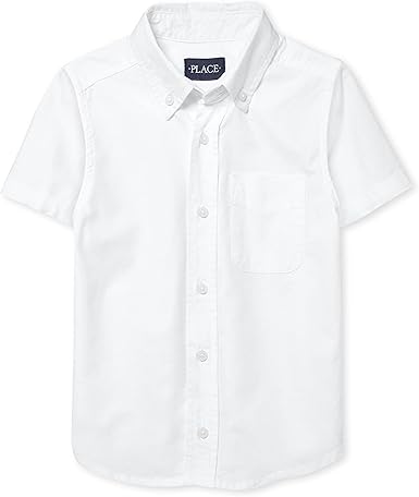 The Children's Place Camisa de manga corta con botones para niño - Quierox - Tienda Online