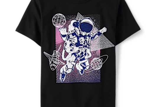 The Children's Place Camiseta de niño con estampado de astronauta - Quierox - Tienda Online