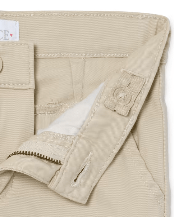 The Children's Place Pantalones chinos ajustados de uniforme para niñas - tan - Quierox - Tienda Online