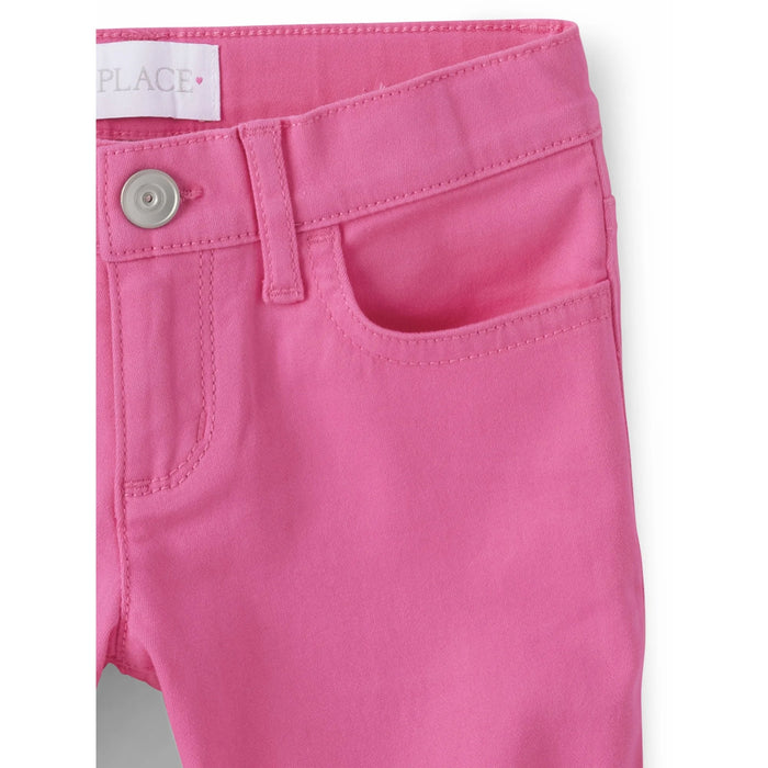 The Children's Place Pantalones cortos de sarga con puños enrollados para niñas - Quierox - Tienda Online