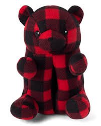 The Children's Place Pantuflas de oso a cadros para niños - Quierox - Tienda Online