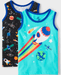 The Children's Place Paquete de 2 camisetas sin mangas espaciales para niños pequeños - Quierox - Tienda Online