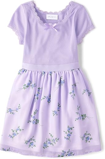 The Children's Place - Vestido elegante sin mangas para niñas - Quierox - Tienda Online
