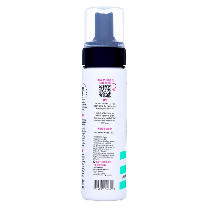 The Doux Mousse multiusos para cabello rizado, espuma con textura para peinar - Quierox - Tienda Online