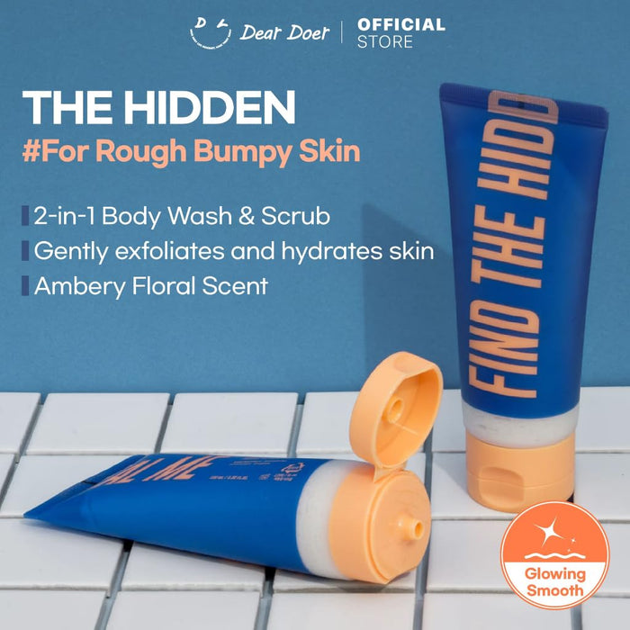 The Hidden Scrub 3.4 fl oz | Cuidado diario suave de la piel coreana - Quierox - Tienda Online