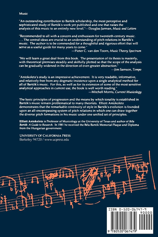 The Music of Bela Bartok : A Study of Tonality and Progression in Twentieth-Century Music - Quierox - Tienda Online